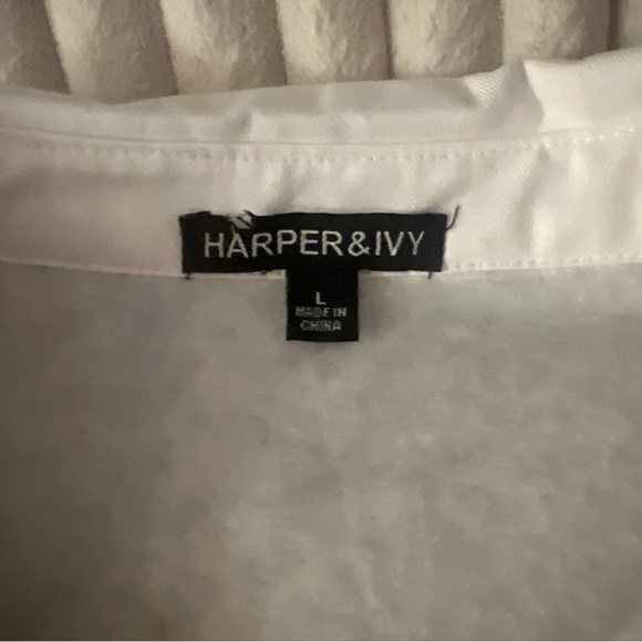 Juniors Harper & Ivy Rugby New York Gray Sweatshirt - Picture 2 of 6